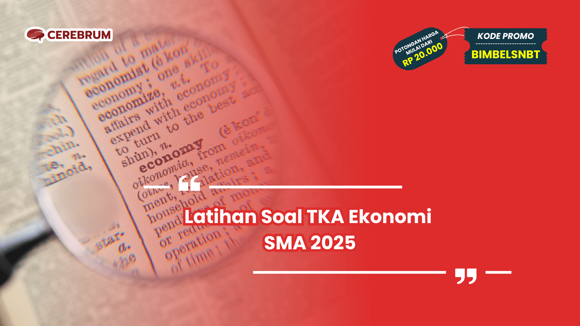 Latihan Soal TKA Ekonomi SMA 2025