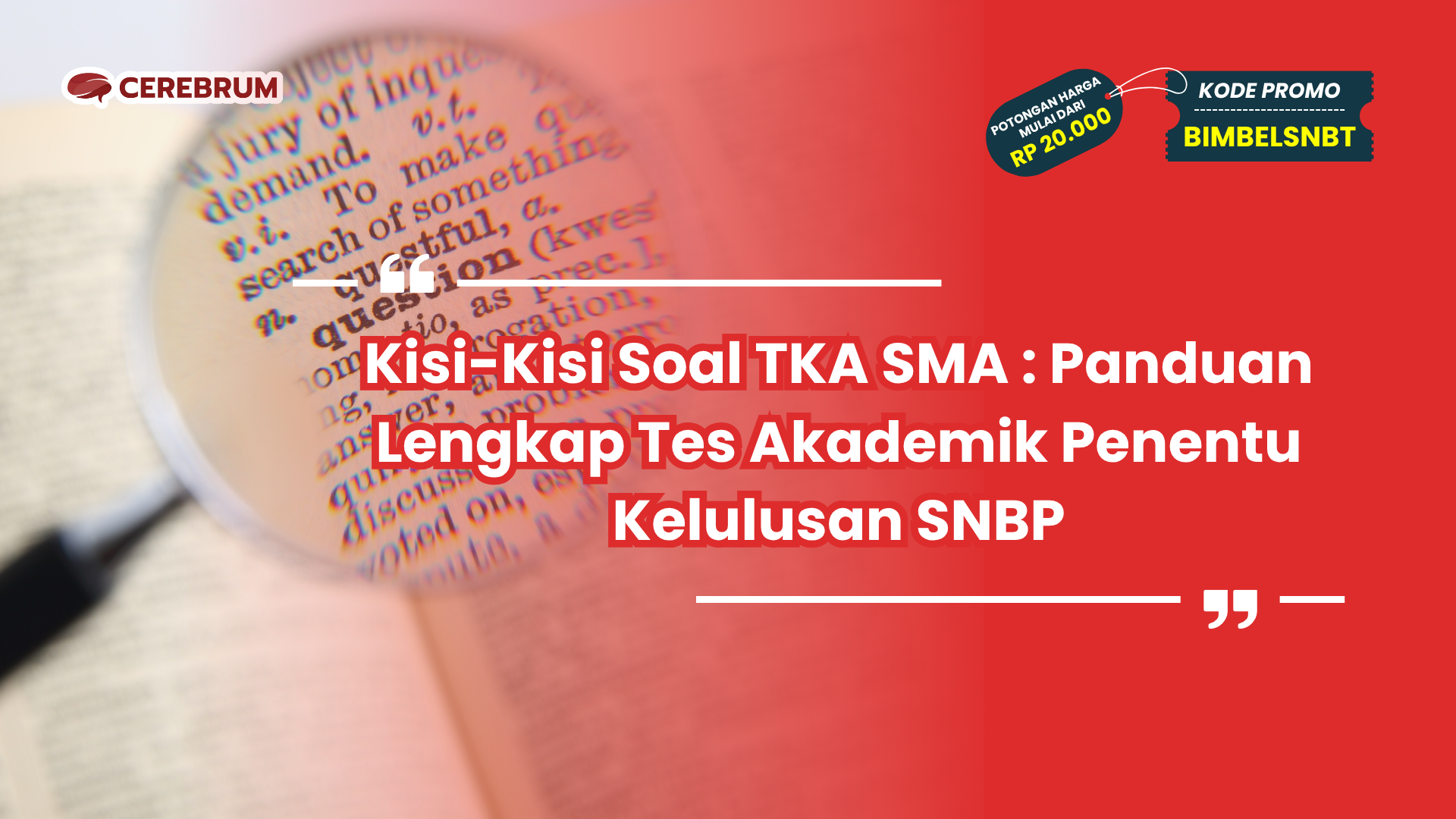 kisi kisi soal tka sma