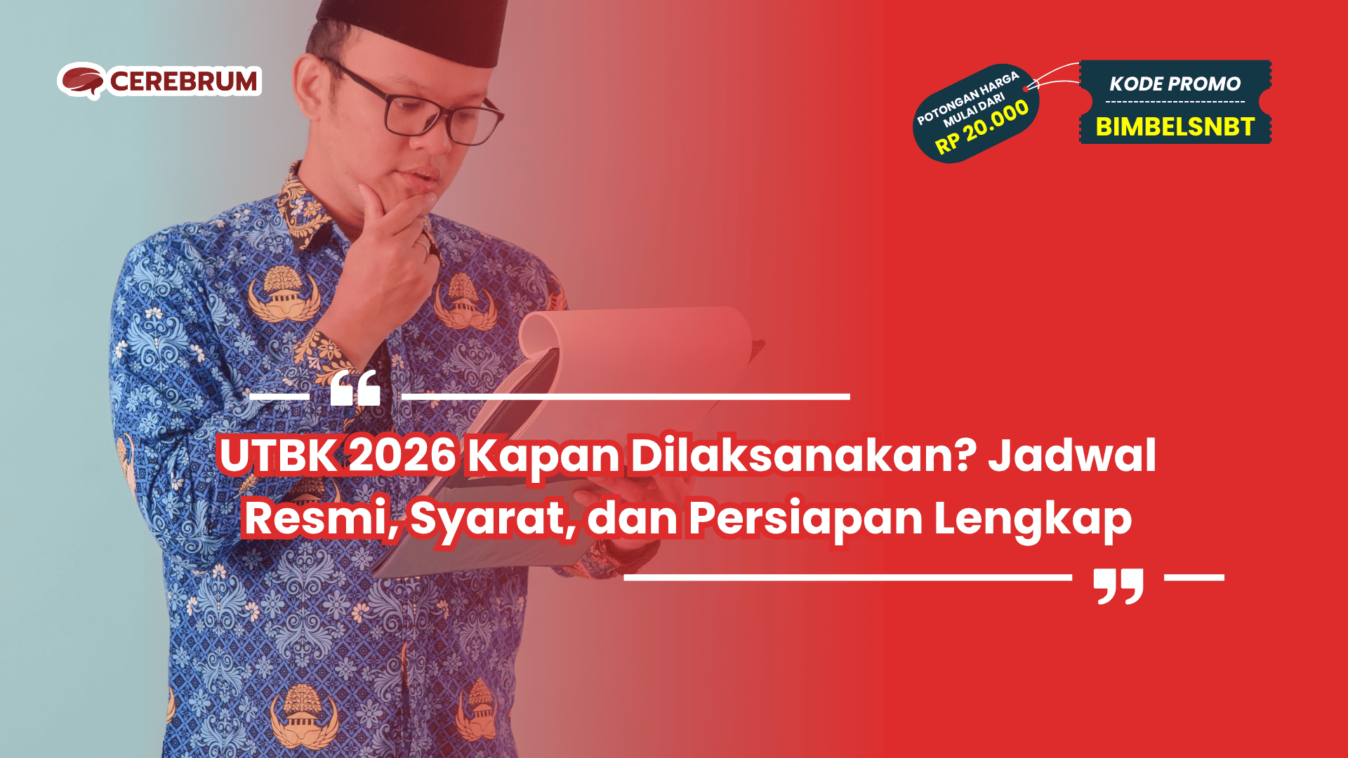 utbk 2026 kapan