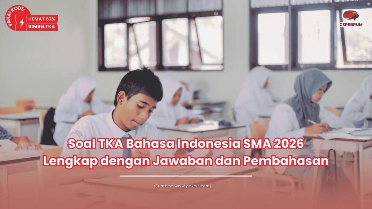 soal tka bahasa indonesia sma beserta jawabannya
