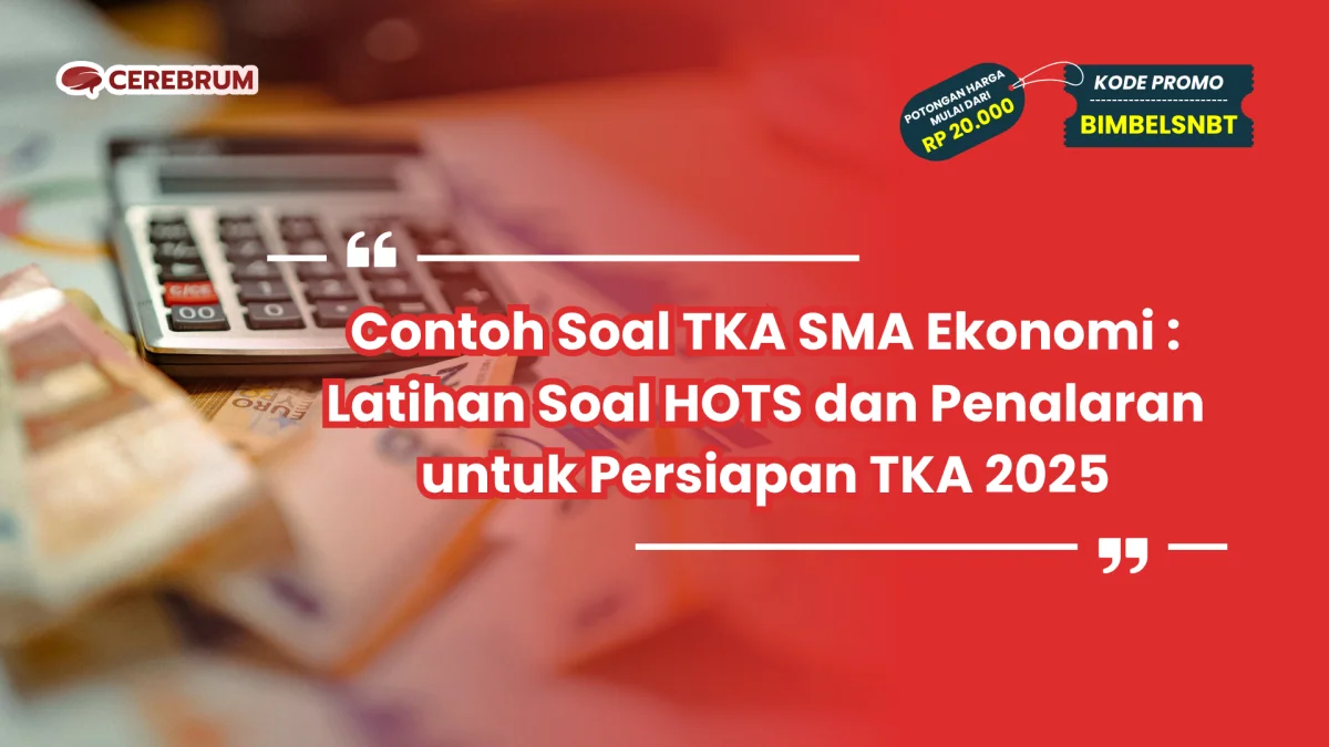 contoh soal tka sma ekonomi