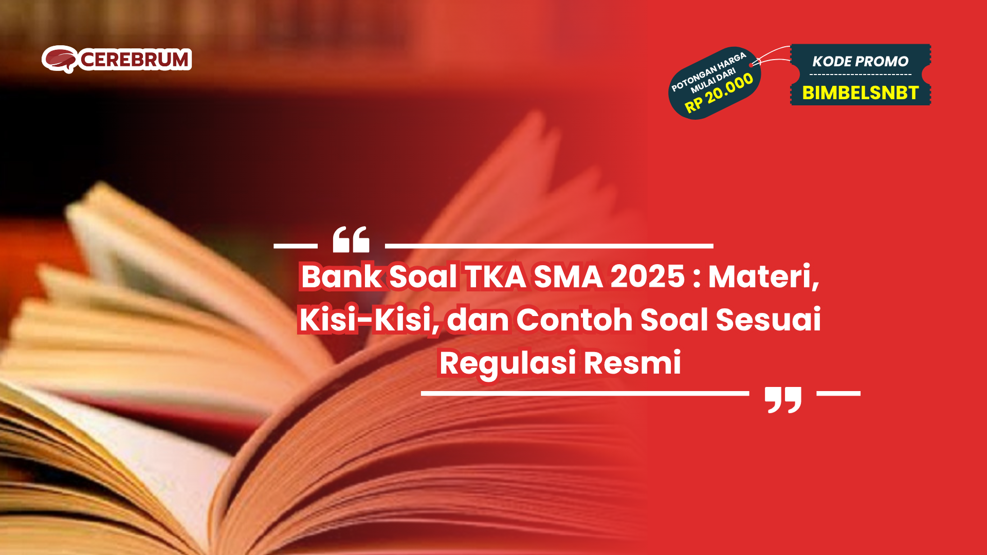 Bank soal TKA SMA 2025