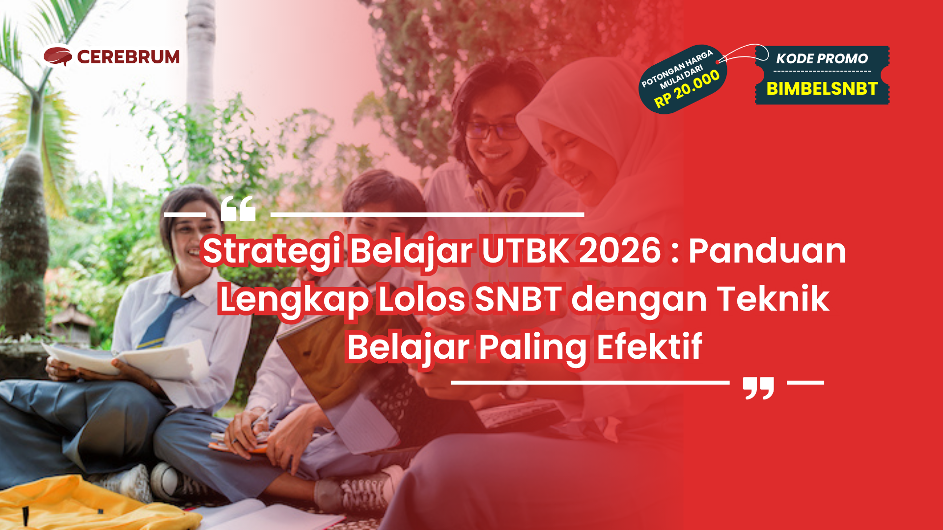 strategi belajar utbk 2026