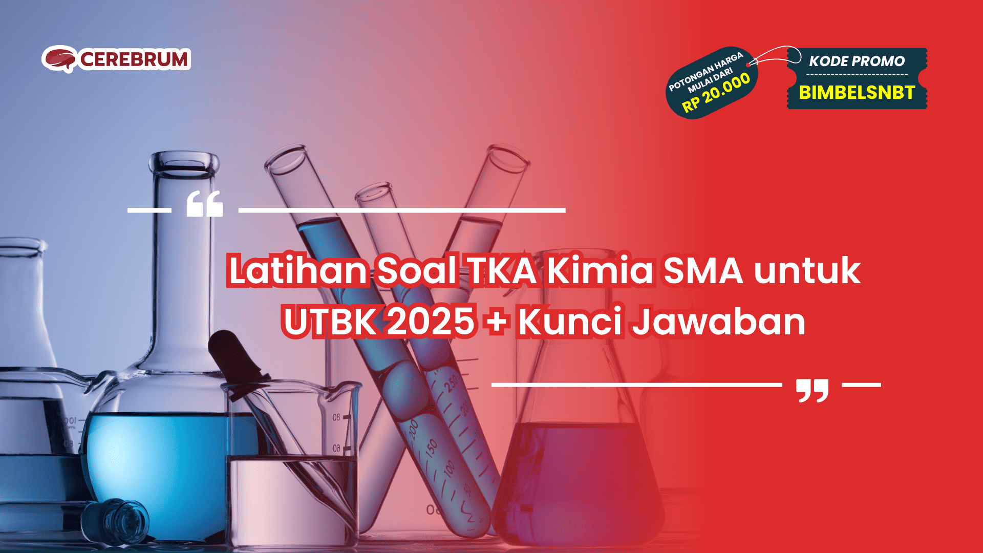 Soal TKA Kimia SMA