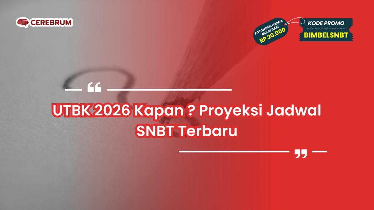 UTBK 2026 Kapan