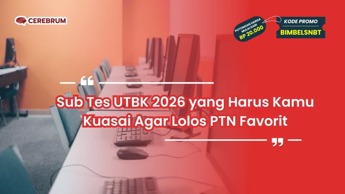 Sub Tes UTBK 2026