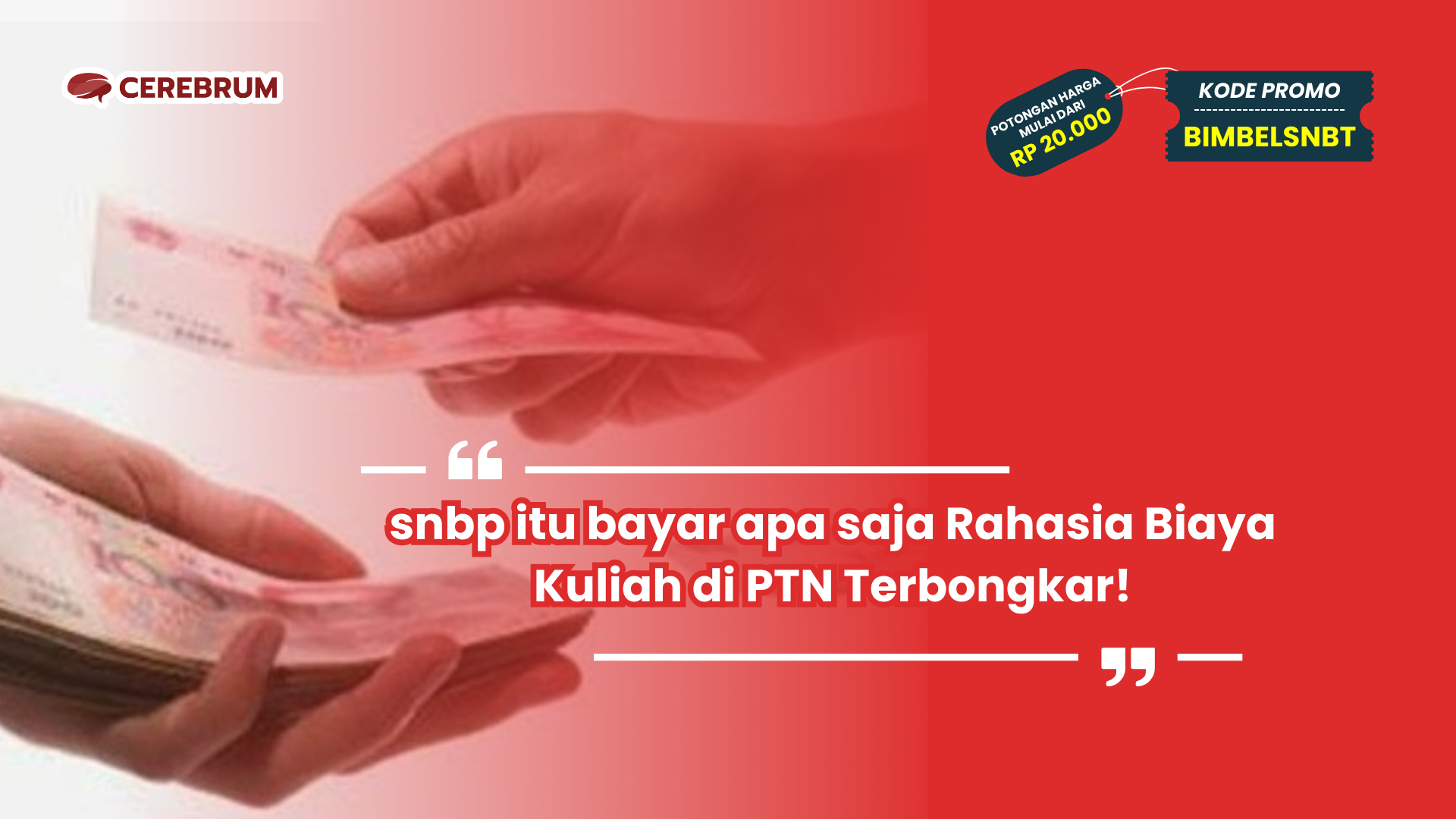 snbp itu bayar apa saja
