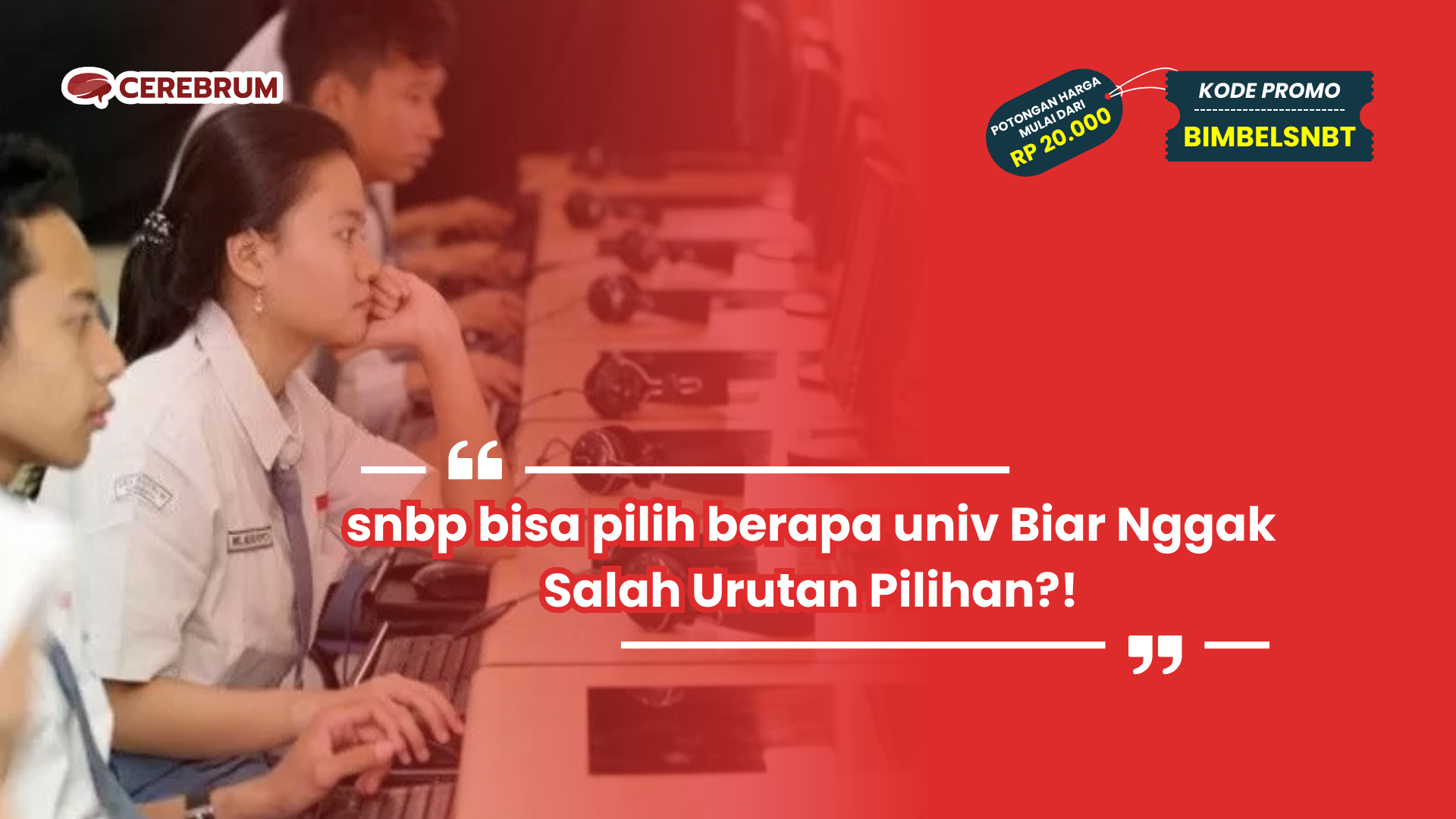 snbp bisa pilih berapa univ