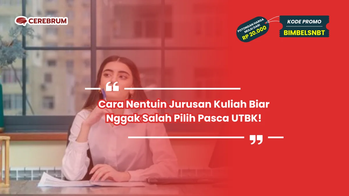 cara nentuin jurusan kuliah