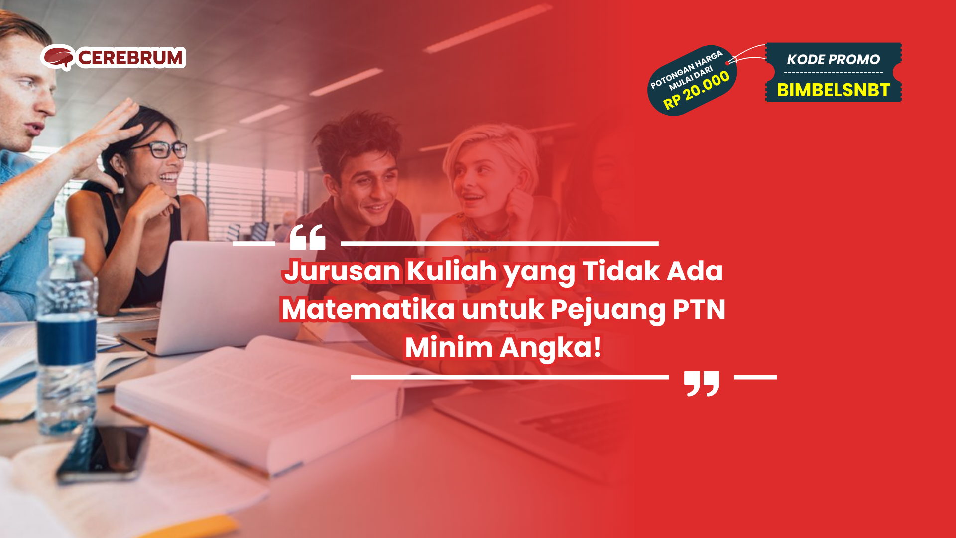 jurusan kuliah yang tidak ada matematika