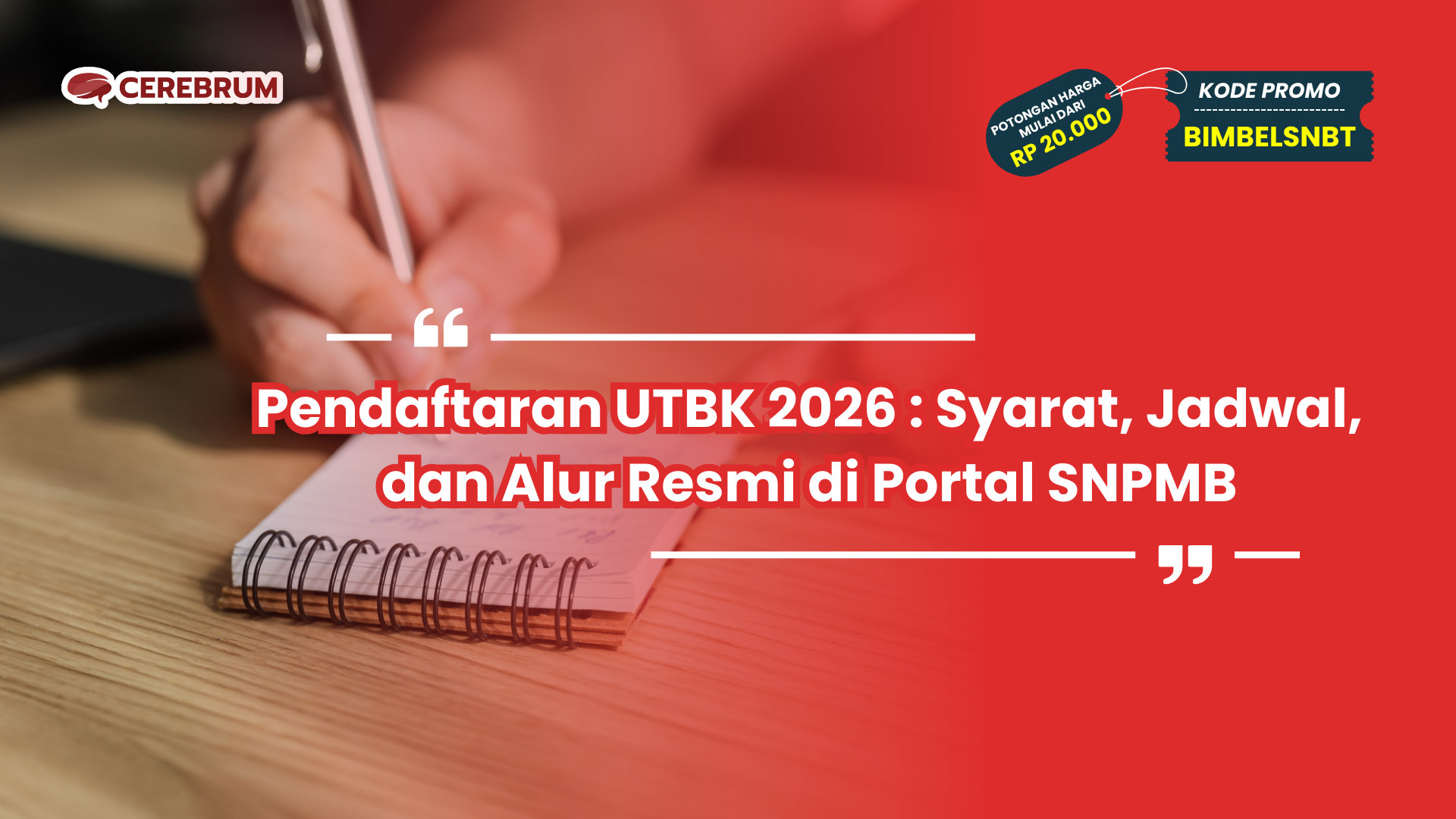 pendaftaran utbk 2026