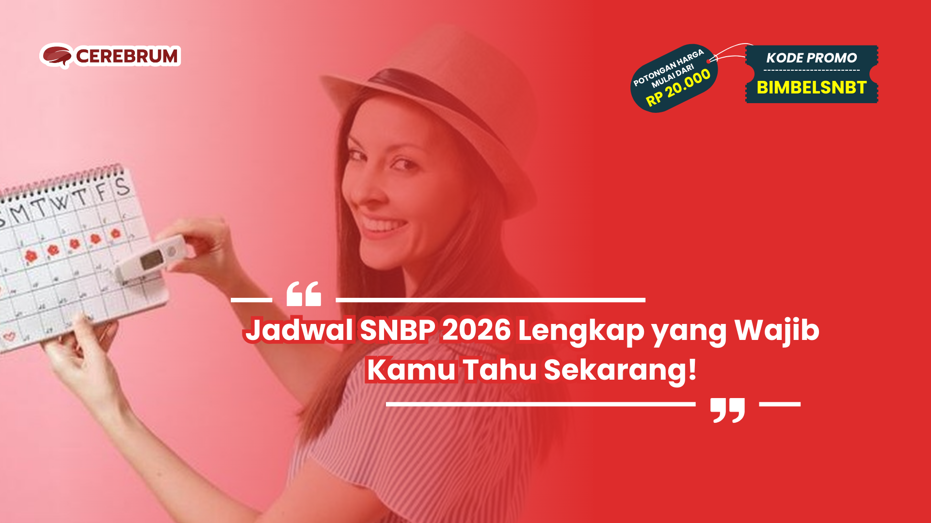 jadwal snbp 2026