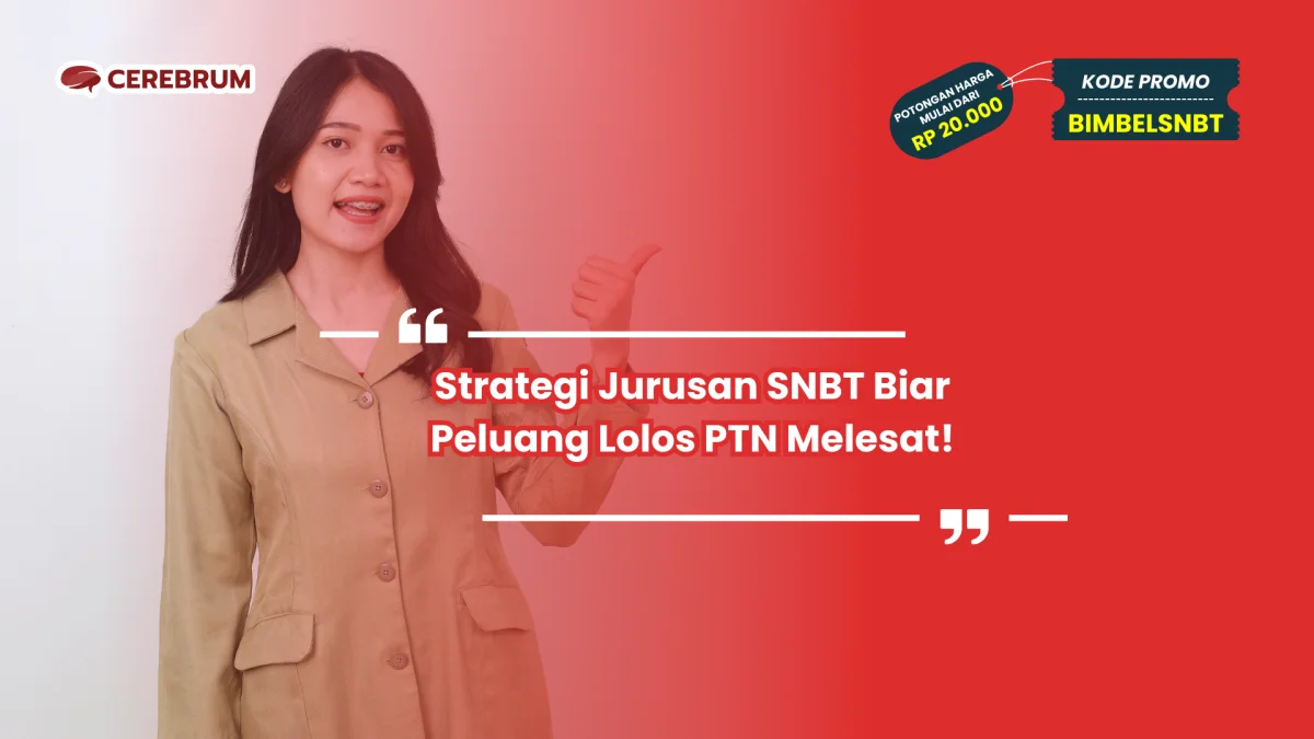 strategi jurusan snbt