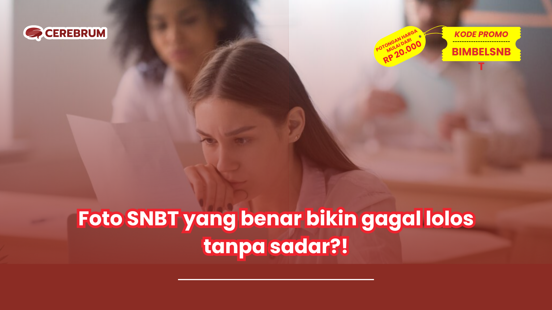 foto SNBT yang benar