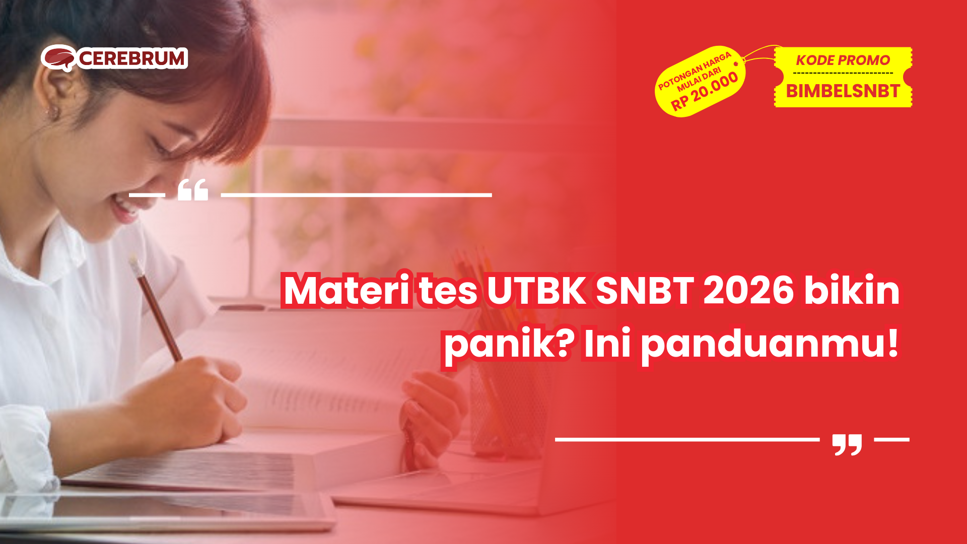 materi tes UTBK SNBT 2026