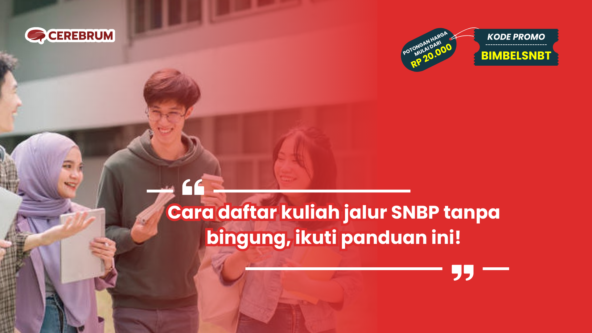 cara daftar kuliah jalur snbp