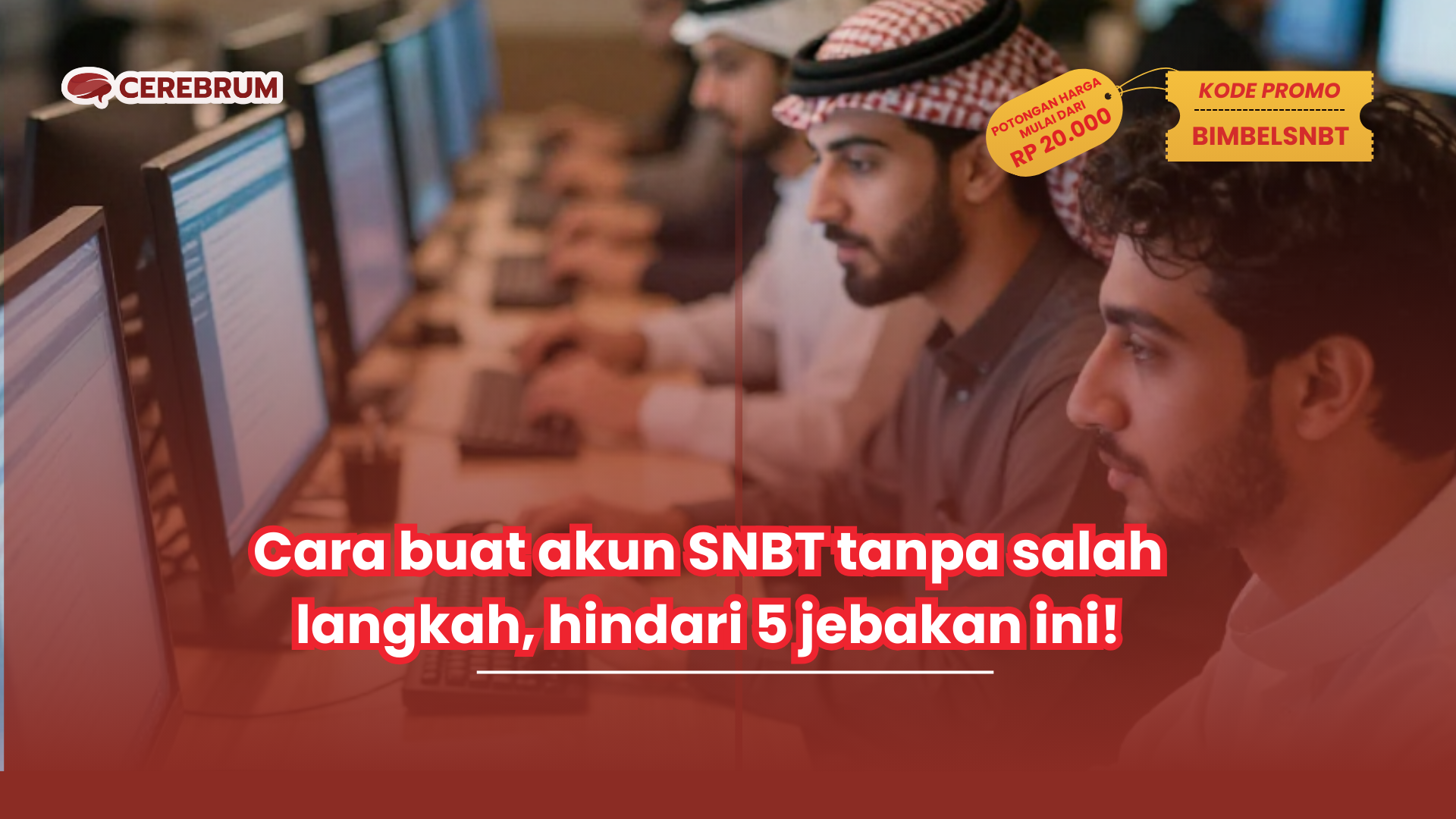 cara buat akun SNBT