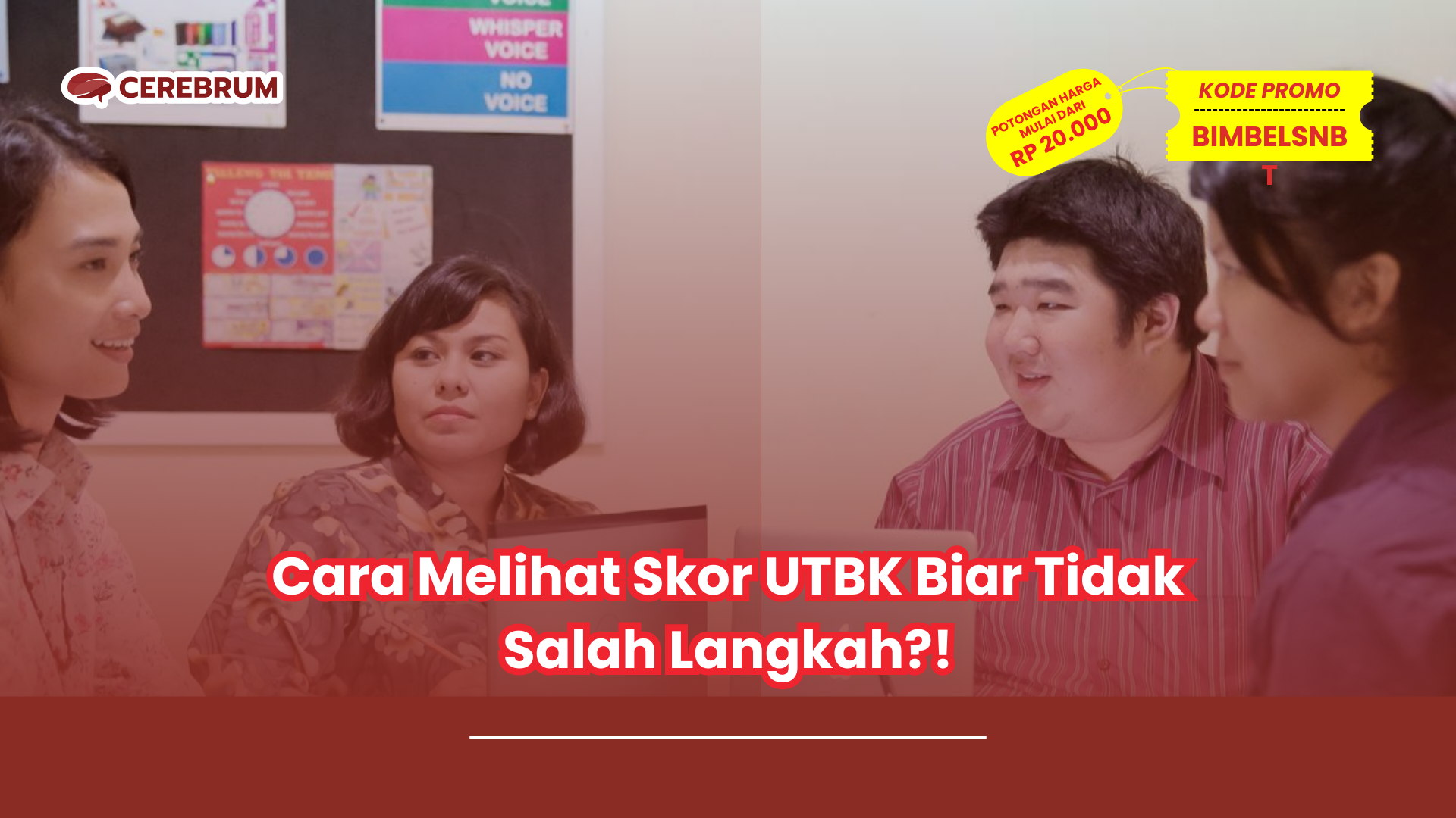 cara melihat skor UTBK