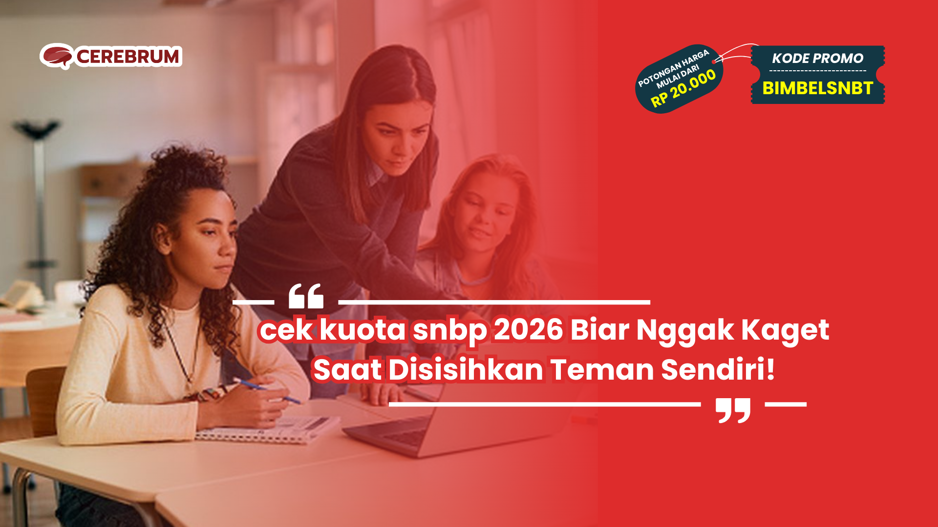 cek kuota snbp 2026