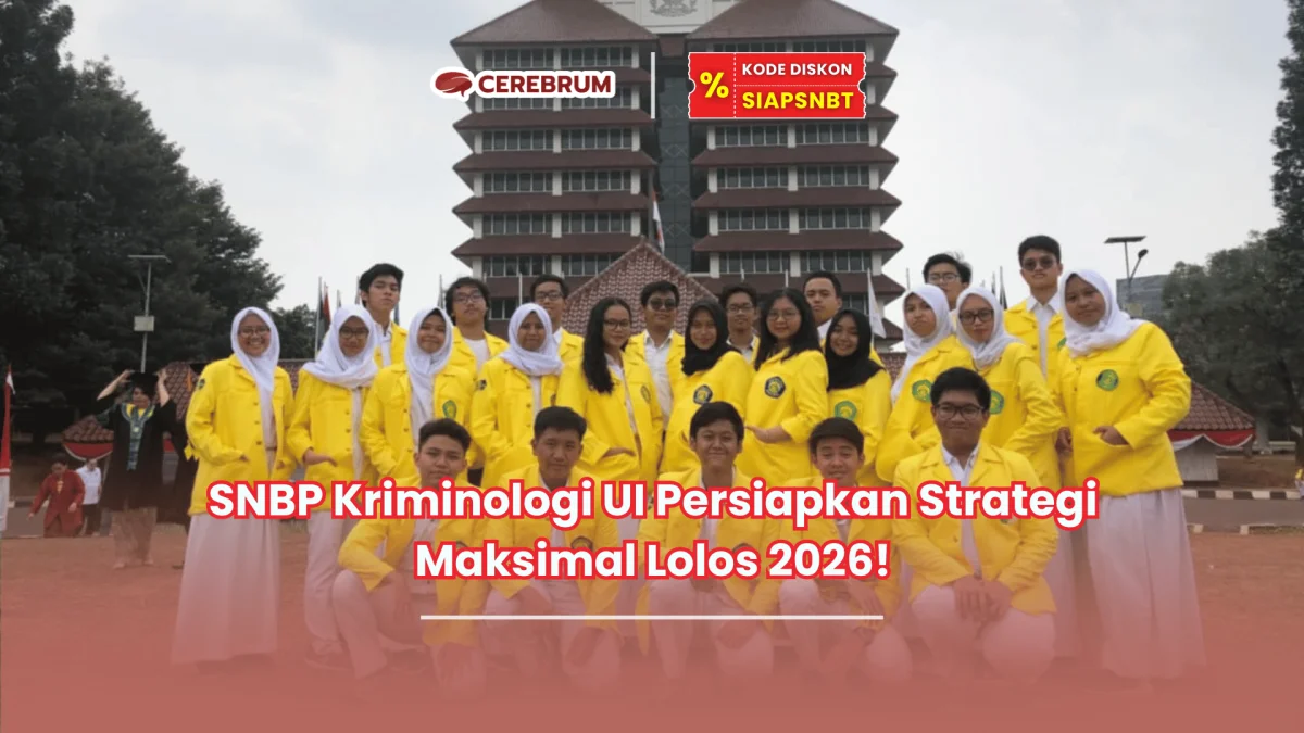 SNBP Kriminologi UI