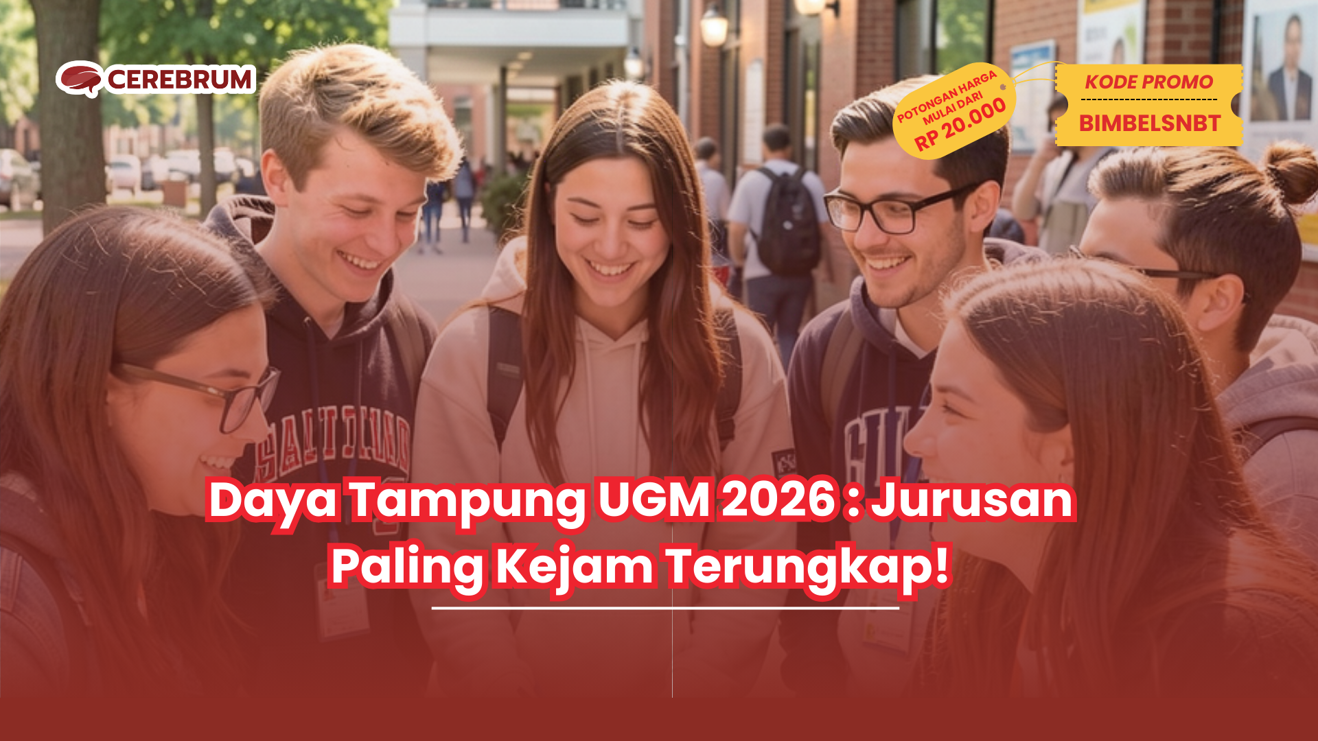 daya tampung UGM 2026