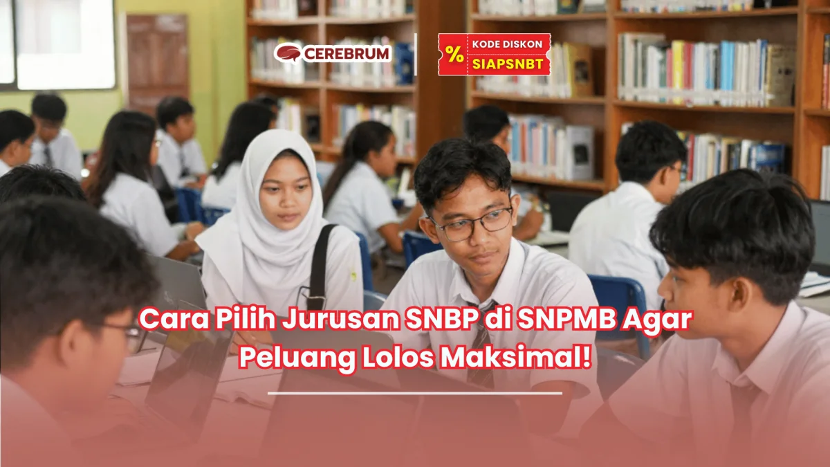 cara pilih jurusan SNBP di SNPMB