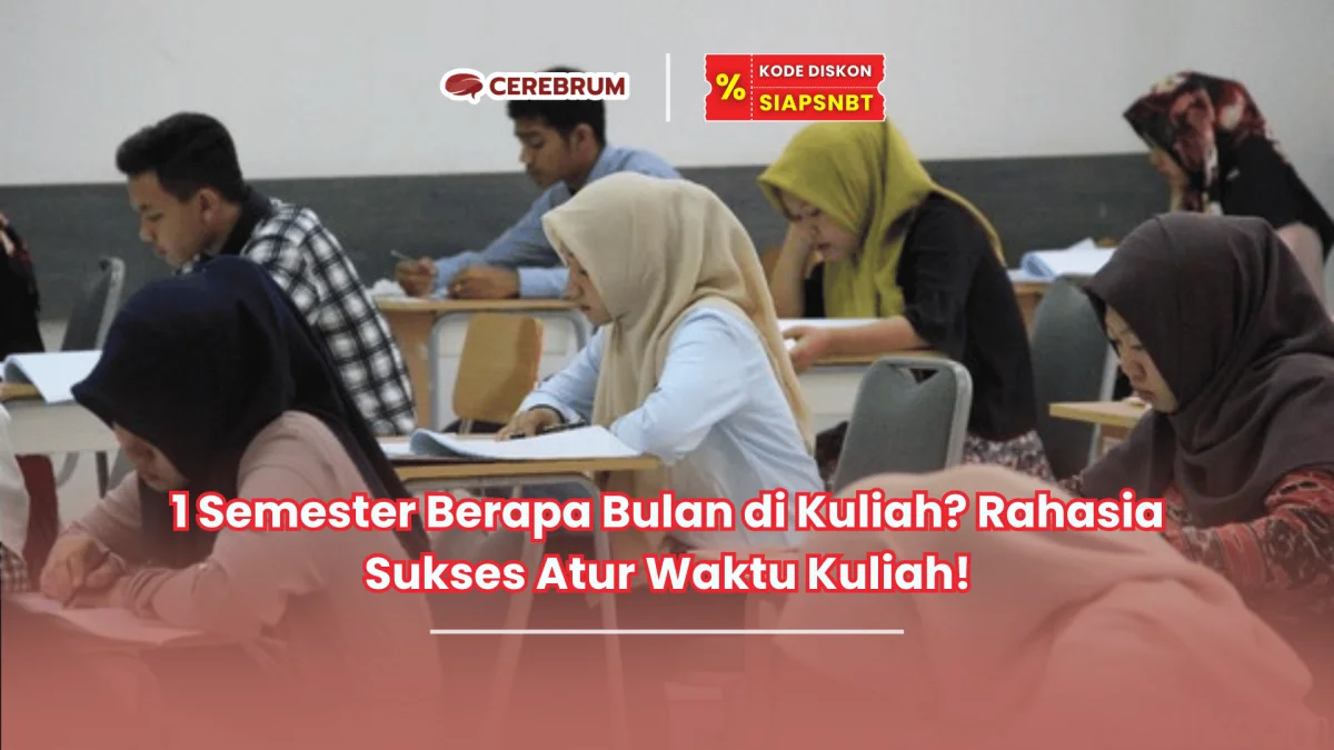 1 semester berapa bulan di kuliah