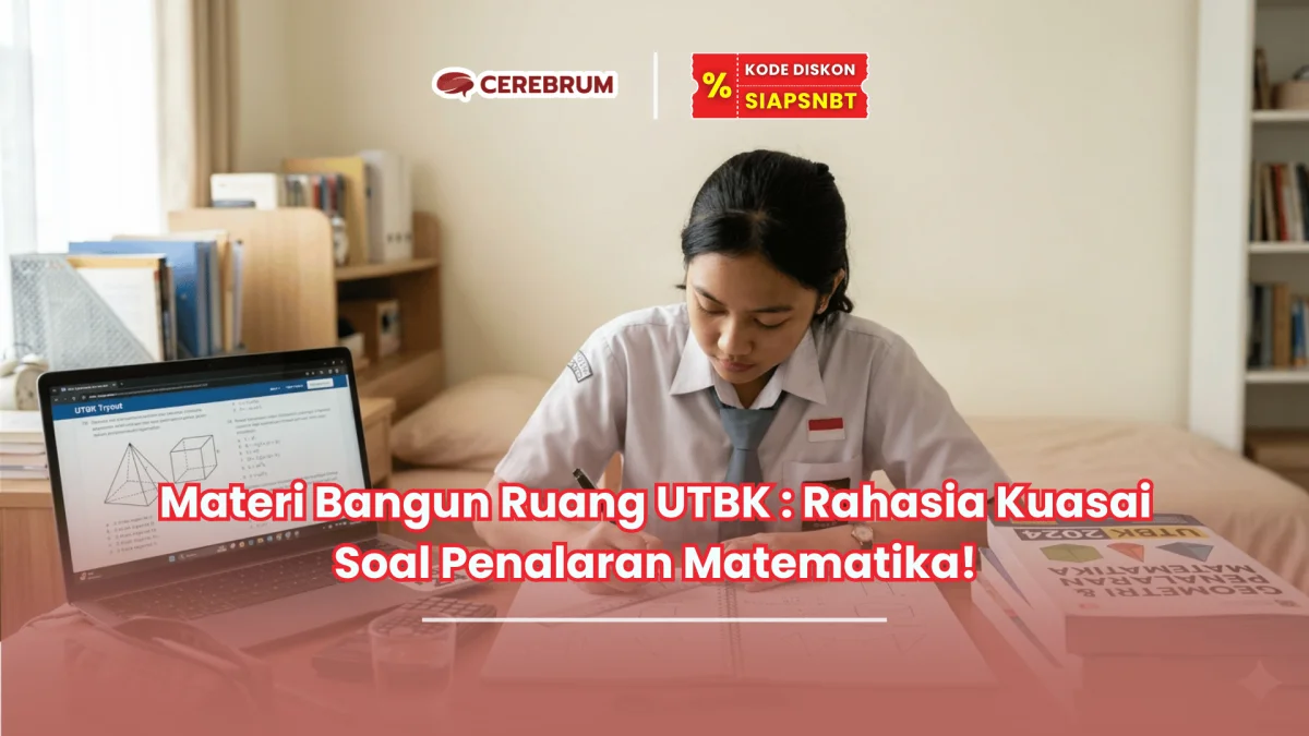 materi bangun ruang UTBK