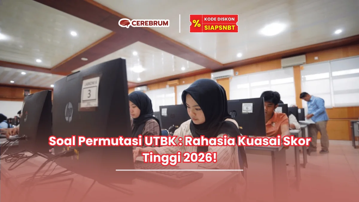 soal permutasi UTBK