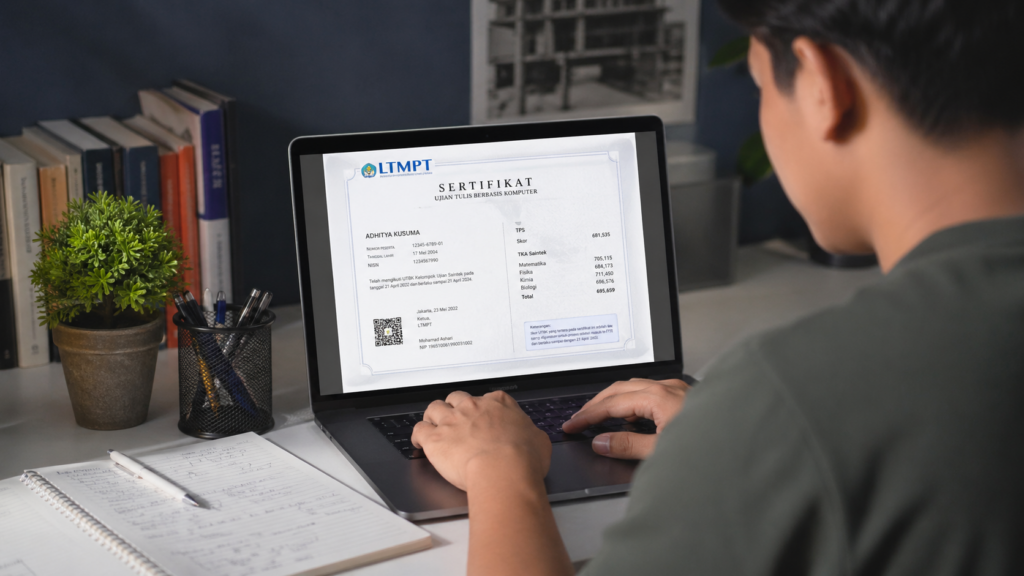 Pentingnya Sertifikat UTBK bagi Peserta Seleksi