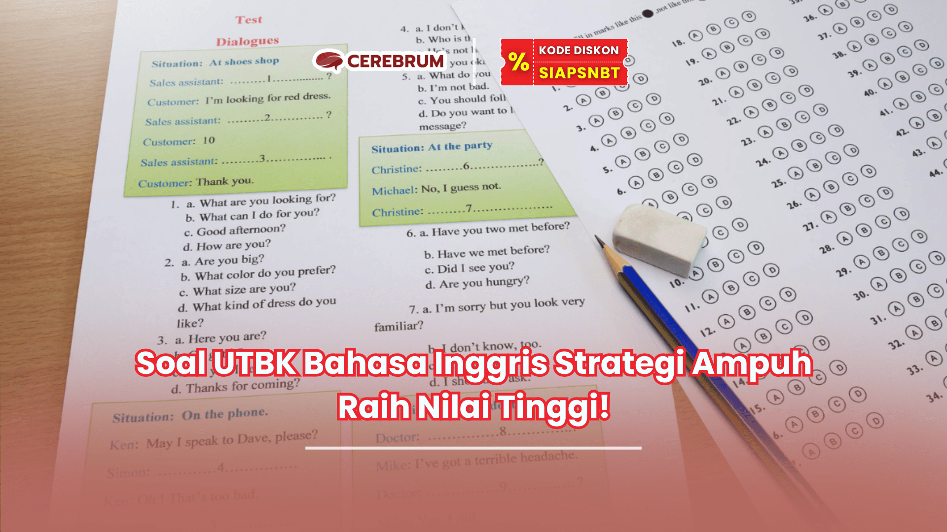 soal UTBK Bahasa Inggris