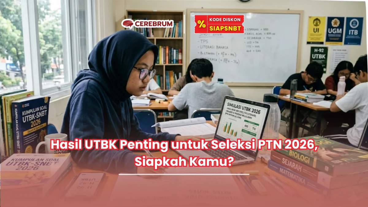 Hasil UTBK Penting untuk Seleksi PTN 2026, Siapkah Kamu?