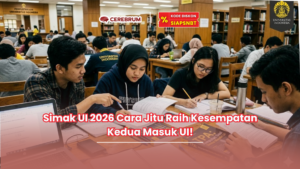 Simak UI 2026 Cara Jitu Raih Kesempatan Kedua Masuk UI!