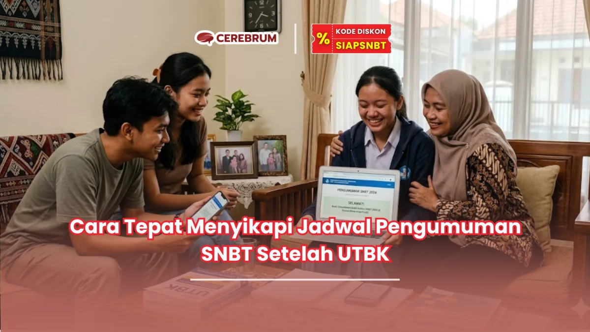 Cara Tepat Menyikapi Jadwal Pengumuman SNBT Setelah UTBK