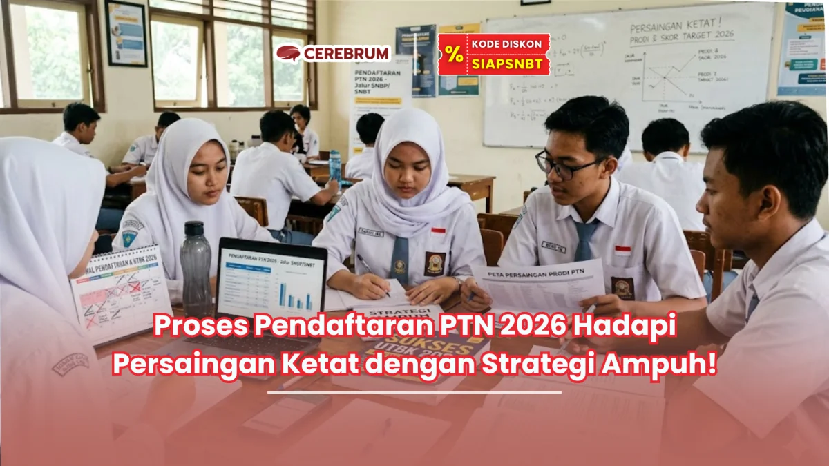 Proses Pendaftaran PTN 2026 Hadapi Persaingan Ketat dengan Strategi Ampuh!