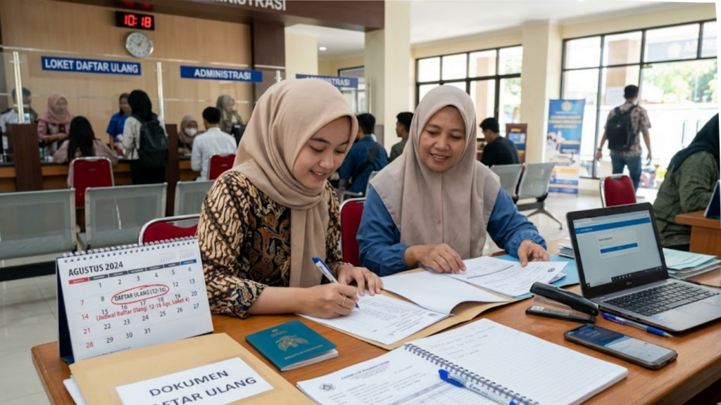 Menyiapkan Dokumen dan Jadwal Daftar Ulang
