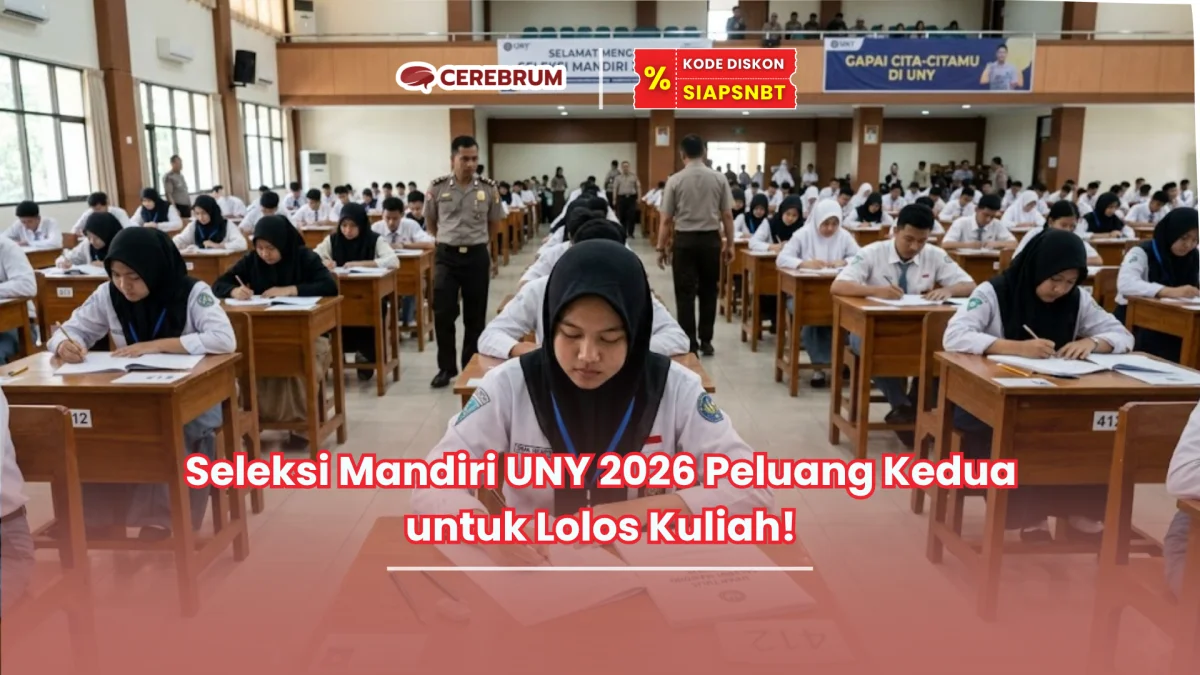 Seleksi Mandiri UNY 2026 Peluang Kedua untuk Lolos Kuliah!