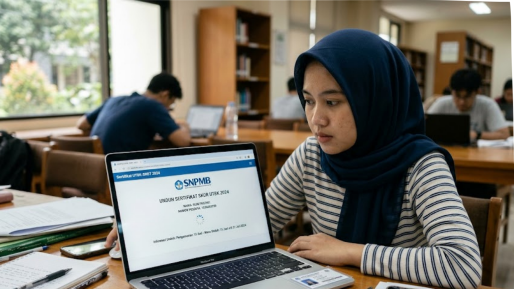 Kapan unduh skor UTBK bisa dilakukan?