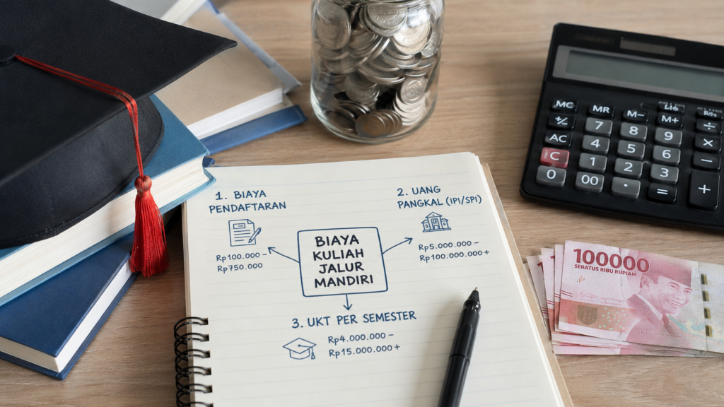 Rincian Biaya Kuliah Jalur Mandiri Komponen dan Skemanya