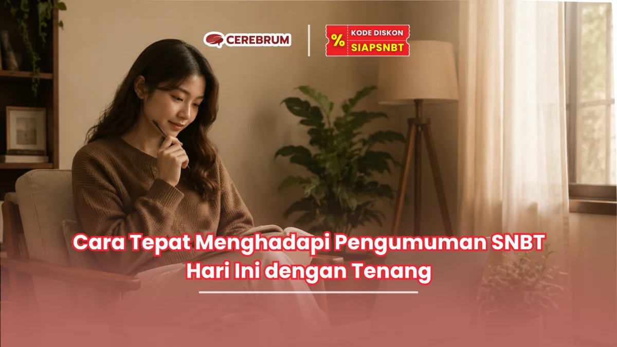 Cara Tepat Menghadapi Pengumuman SNBT Hari Ini dengan Tenang
