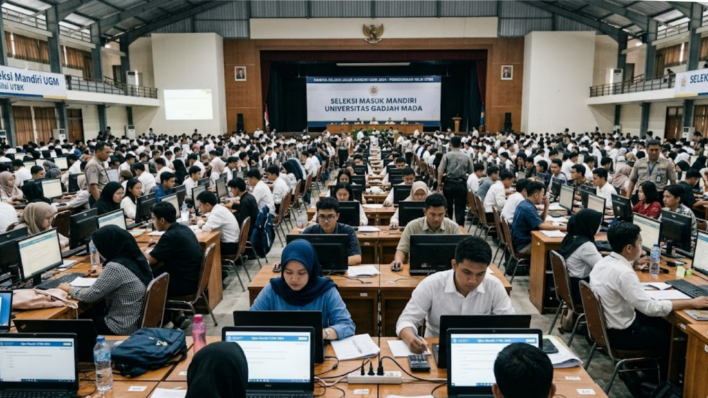 Tingkat Persaingan Ujian Mandiri dengan Nilai UTBK