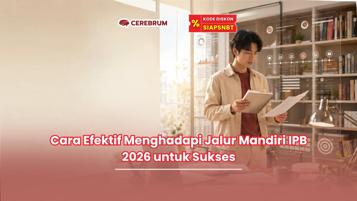 Cara Efektif Menghadapi Jalur Mandiri IPB 2026 untuk Sukses