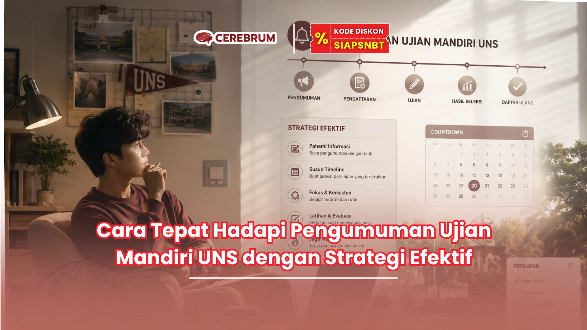 Cara Tepat Hadapi Pengumuman Ujian Mandiri UNS dengan Strategi Efektif