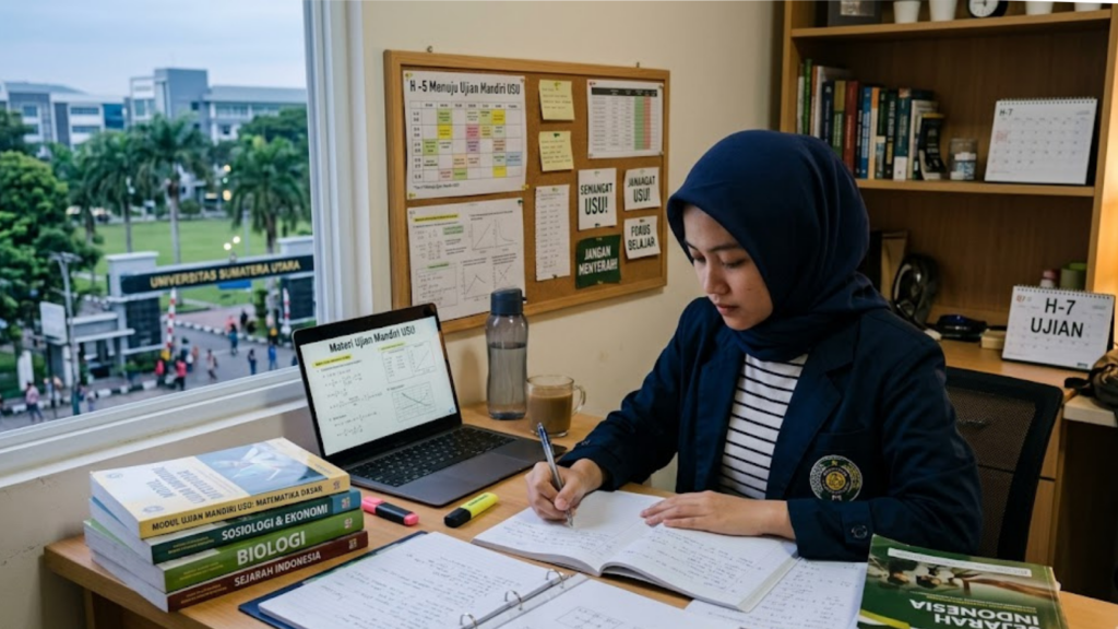 Langkah Praktis Menghadapi Materi Ujian Mandiri USU