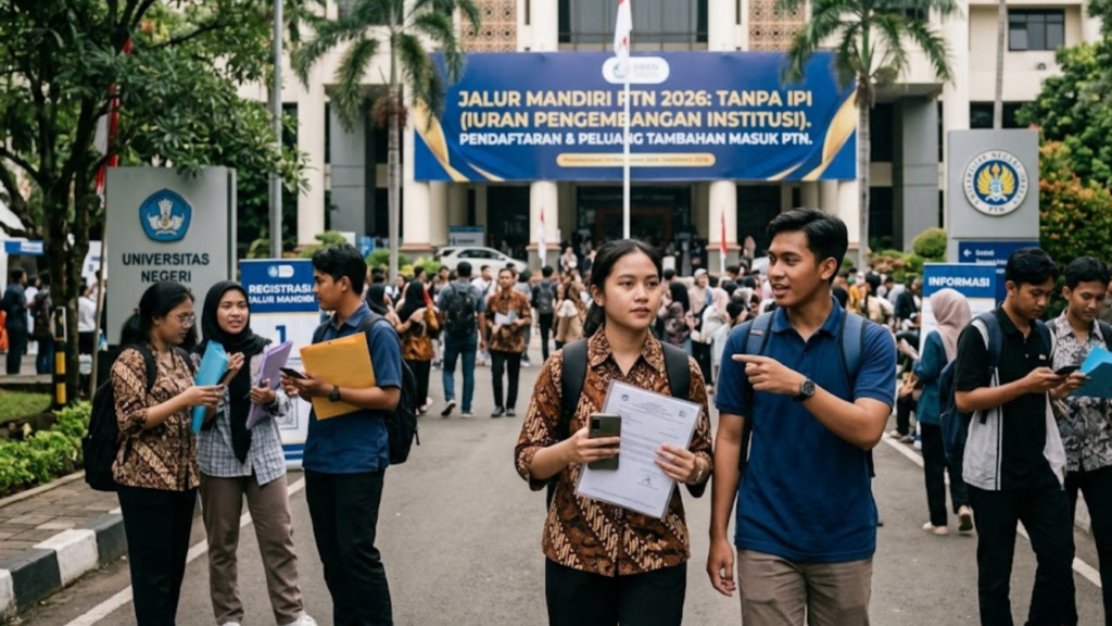 Jalur Mandiri PTN Tanpa IPI 2026: Peluang Tambahan Masuk PTN