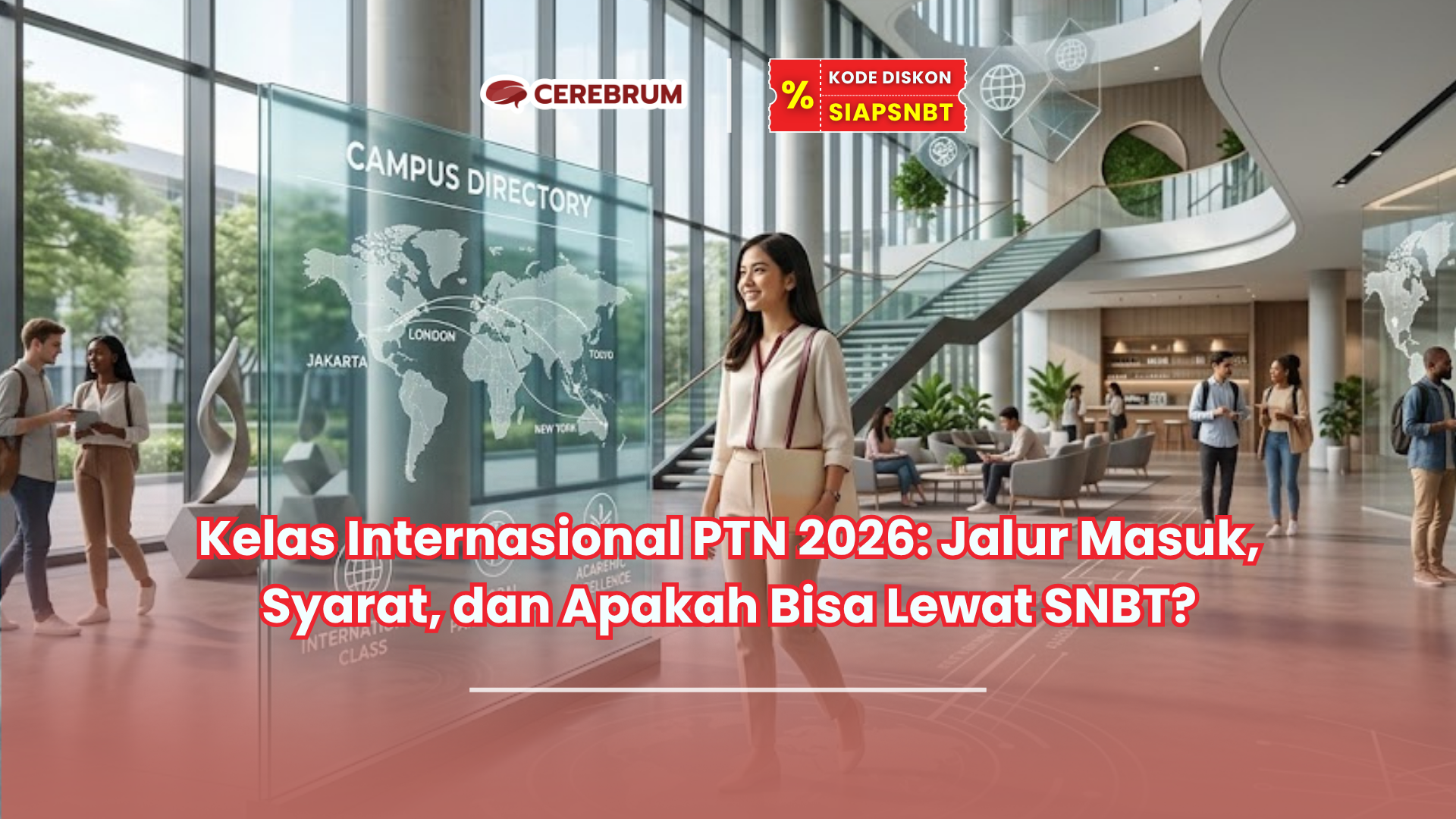 Kelas Internasional PTN 2026: Jalur Masuk, Syarat, dan Apakah Bisa Lewat SNBT?