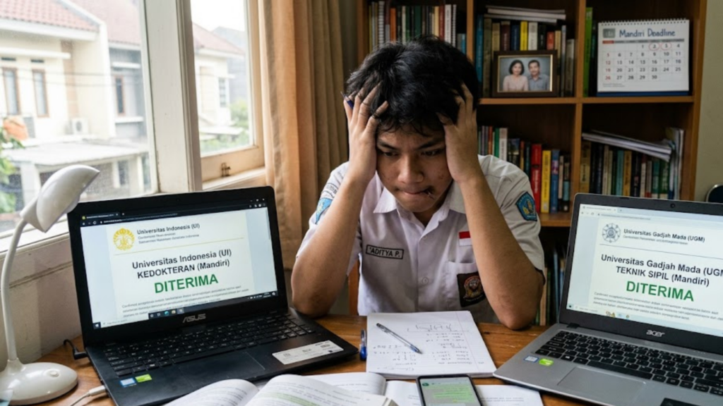 Apa Konsekuensi Mendaftar di Dua PTN Jalur Mandiri?