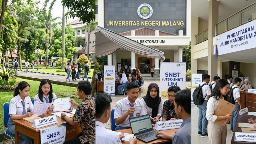 Memahami Perbedaan Jalur Masuk SNBT, SNBP, dan Mandiri di UM