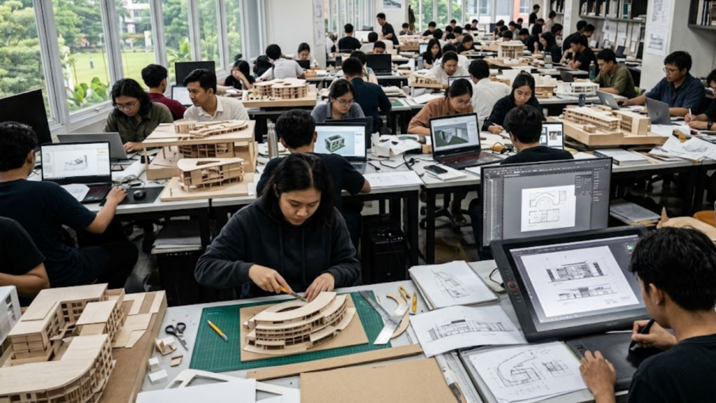 Mengapa Persaingan Arsitektur di Kampus Favorit Cukup Ketat?