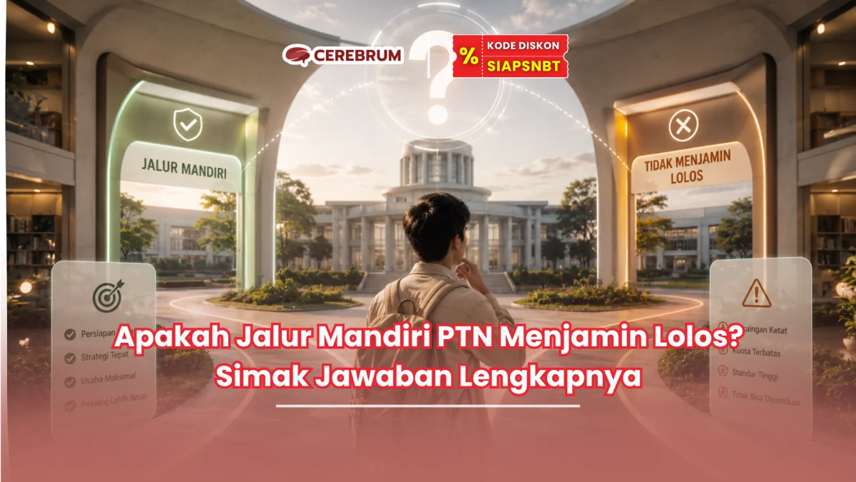 Apakah Jalur Mandiri PTN Menjamin Lolos? Simak Jawaban Lengkapnya